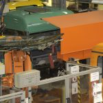 AutoGuide Robot Guidance Solution Loading Automotive glass in-line